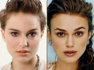 Celebs that look alike but aren't related?