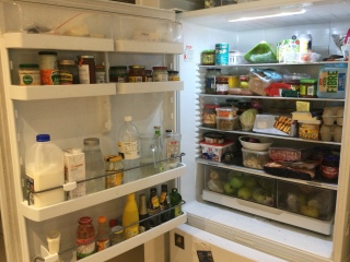To ask you to show me your fridge?