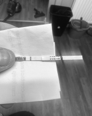 'The hook effect ' pregnancy tests. Lighter tests at 8 weeks