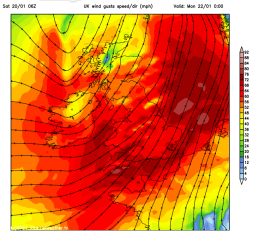 Storm Isha - named by the Met Office.