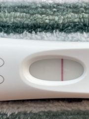 Faint positive or Evap lines