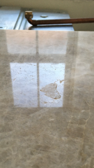 Filling holes in new stone worktop (pics)