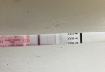 Think there’s a shadow of a line and need to know to start meds - after many losses