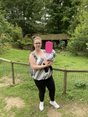 To ask if you felt you looked terrible with a toddler, did you ever feel attractive again?