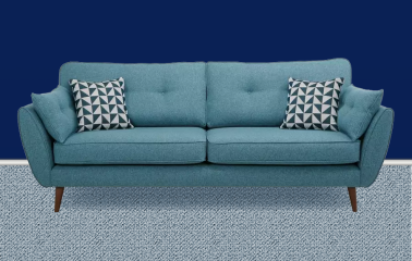 What wall colour with teal sofa?