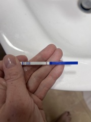 Pregnant or Evap line?