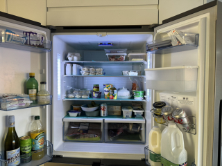To ask you to show me your fridge?