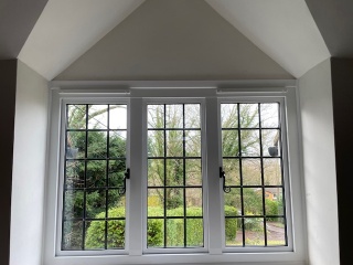 Curtain rail advice for an alcove window