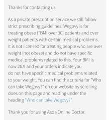 Starting Wegovy this week