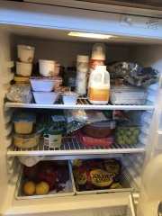 To ask you to show me your fridge?
