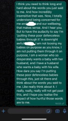 'Poor defenceless babies' miscarriages?