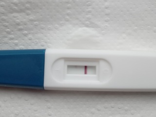 Half a line in the test window