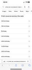 Disappointed with birthday trip