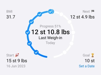 5 stone 26 weeks - Anyhow that works for you
