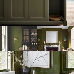 Breakfast room green...