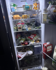 To ask you to show me your fridge?