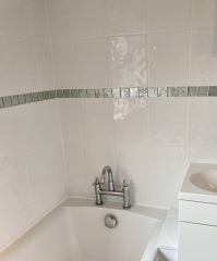 It's about grout! Pic attached