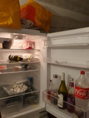 To ask you to show me your fridge?