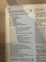 Older recipes