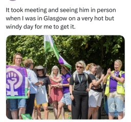 Thank you: Debbie Hayton in the Mail