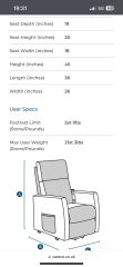 Rise and recliner chair that isn't butt-ugly