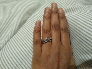 Does this ring look good on me? Tiffany Etoile "engagement" ring
