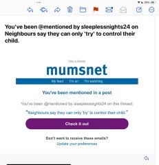 Receiving unwanted MNHQ email notifications
