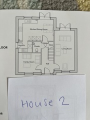 Which house would you choose, based on these floorplans?