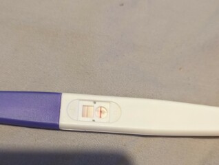 Faint positive Clear Blue