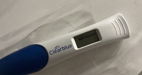 2 x faint positives followed by a negative?