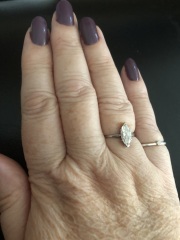 Does this ring look good on me? Tiffany Etoile "engagement" ring