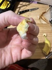 Weaning and omelette turned blue/green?!