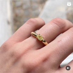 Does this ring look good on me? Tiffany Etoile "engagement" ring