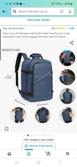 Carry on bag for flights