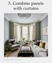 Inspire me with your bay window dressings please!