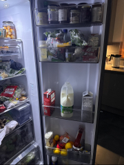 To ask you to show me your fridge?