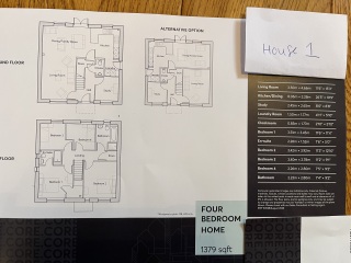 Which house would you choose, based on these floorplans?