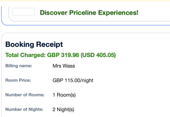 Has anyone else had a bad experience with Priceline?