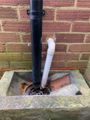 Moving kitchen sink, need advice about waste pipe run, fall and exit point
