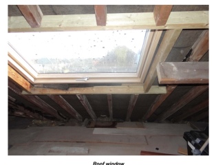 Survey - cut purlin in roof