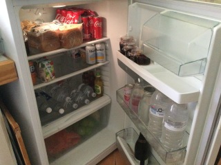 To ask you to show me your fridge?