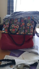 Stitch and bitch thread #8. It’s all starting to unravel