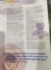 RHS lgbtq+ history in this months magazine