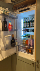 To ask you to show me your fridge?