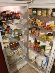 To ask you to show me your fridge?