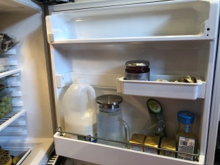 To ask you to show me your fridge?