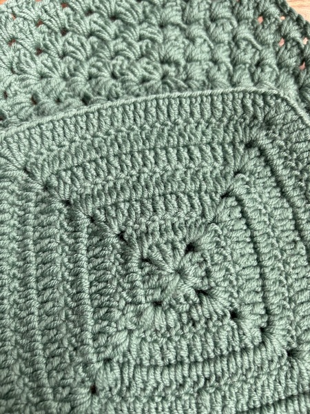 Woolly Hugs. Sad news we are afraid. Making a Blanket for lovely Mowly77's family