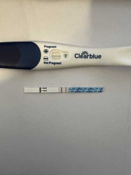 Positive ovulation test on cycle day 30
