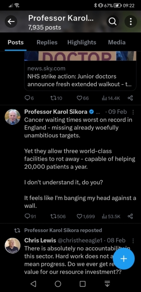 My husband still thinks everything is because of Covid