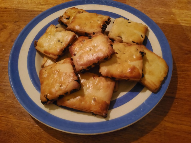 I'm making scones today......